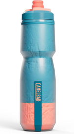 CamelBak Podium Chill water bottle in blue coral reflective ghost pattern
