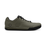 Fox Racing Union Flat MTB shoes in mocha olive green colorway with black accents
