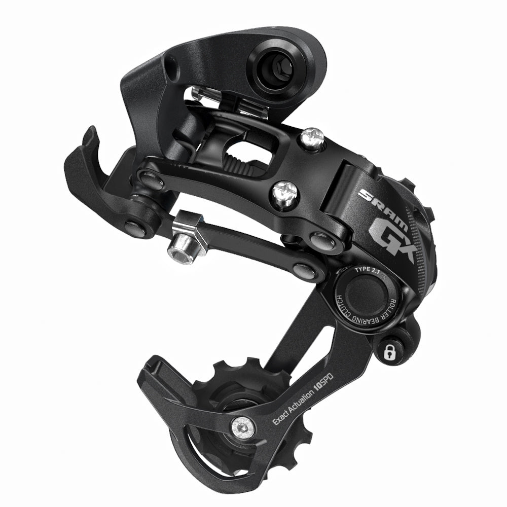 SRAM GX Type 2.1 10-speed medium cage black rear derailleur bicycle component