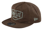 Troy Lee Designs Motor Oil Snapback Heather Brown Hat