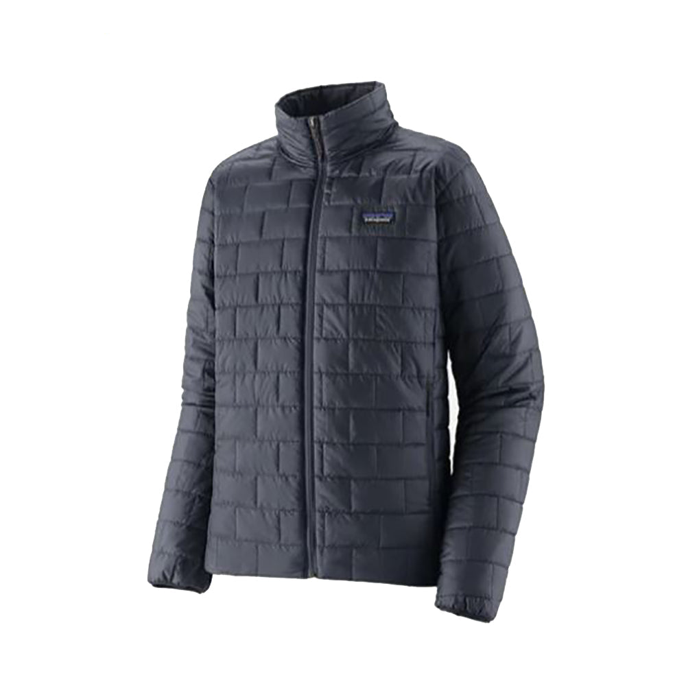 Patagonia Nano Puff Jacket in Smolder Blue quilted insulated full-zip style