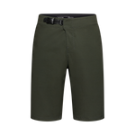 Fox Racing Men's Ranger Lined Shorts in olive green with belt and side pocket