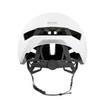 KASK Nirvana Helmet in White Matt - rear view showing internal structure and adjustment system