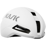 Kask Nirvana aerodynamic cycling helmet in white matte finish with black accents