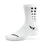 Swiftwick Vision Six Socks - Flare White