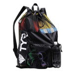 TYR Big Mesh Mummy Backpack - Black
