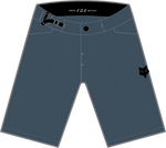Fox Racing Men's Ranger Lite Shorts in Dark Indigo with adjustable waist belt