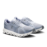 On Cloud 6 women's running shoes in nimbus gray and white colorway