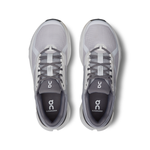 On Cloudrunner 2 men's running shoes in frost gray and white colorway