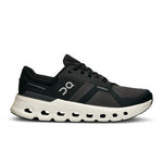 On Cloudrunner 2 men's running shoe in black with distinctive white CloudTec sole
