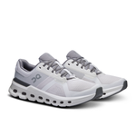On Cloudrunner 2 men's running shoes in frost gray and white colorway