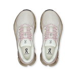 On Cloudrunner 2 women's running shoes in silver/mauve colorway, top view