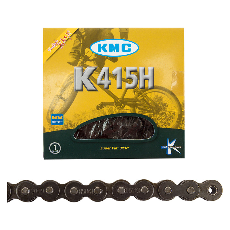 KMC K415H CHAIN (BMX & FREESTYLE) SUPER FAT 1/2 X 3/16  98 LINKS