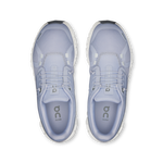 On Cloud 6 running shoes in nimbus blue with white sole, top view