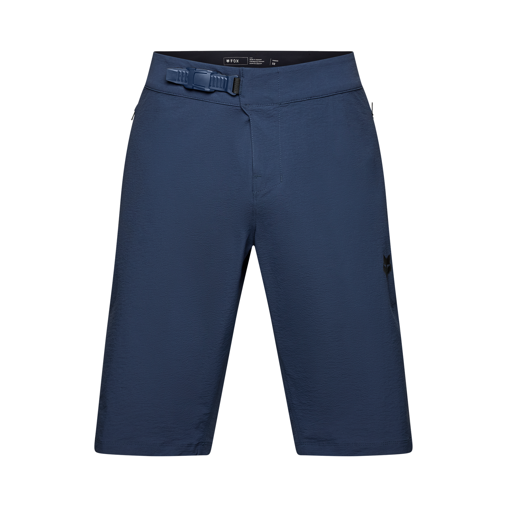 Fox Racing Men's Ranger Short with Liner in Dark Shadow navy blue color