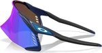 Oakley Kato sunglasses in matte navy frame with blue prizm sapphire lens