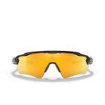 Oakley Radar EV Path sunglasses with polished black frame and gold Prizm 24K polarized lenses