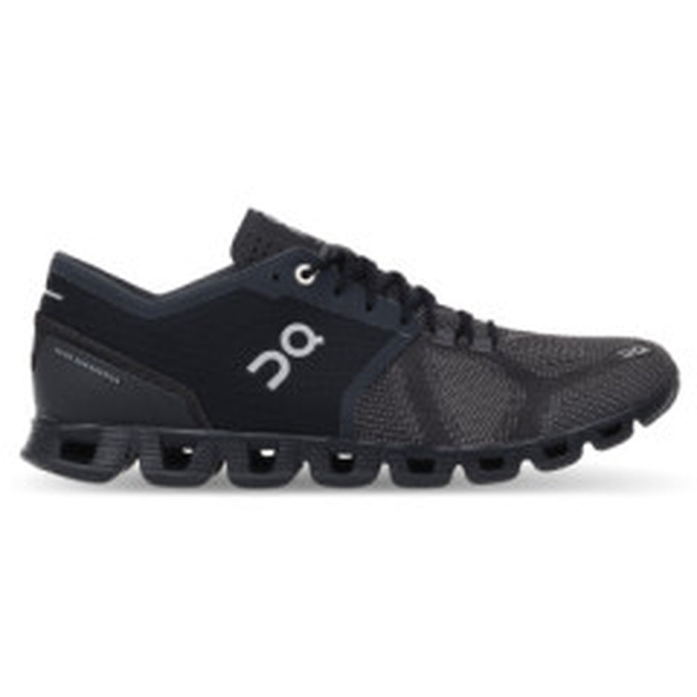 On Cloud X Running Shoes Men's - Black/Asphalt - Black/Asphalt