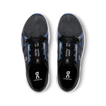 On Cloudeclipse men's running shoes in black with blue details and white sole