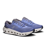 On Cloudrunner 3 running shoes in blue and white colorway with signature cloud sole