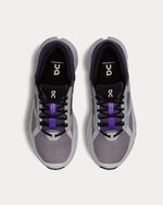 On Cloudrunner 2 men's running shoes in fossil grey and indigo colorway