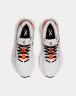 On Cloudrunner 2 women's running shoes in undyed/sand colorway with orange details
