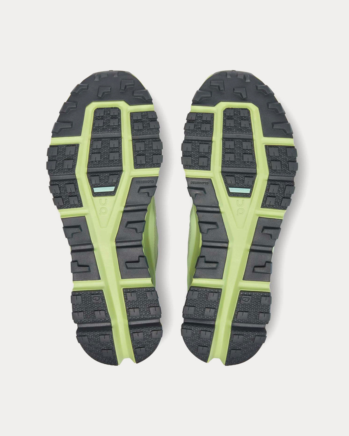 On Cloudultra men's running shoe outsole view in Vine Meadow colorway