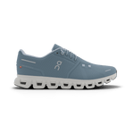 On Cloud 6 running shoe in chambray blue with white CloudTec sole