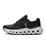 On Cloudrunner 2 women's running shoe in black with signature white cloud sole