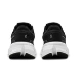 On Cloudrunner 2 women's running shoes in black with white sole, rear view