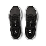 On Cloudrunner 2 women's running shoes in black and grey with white sole