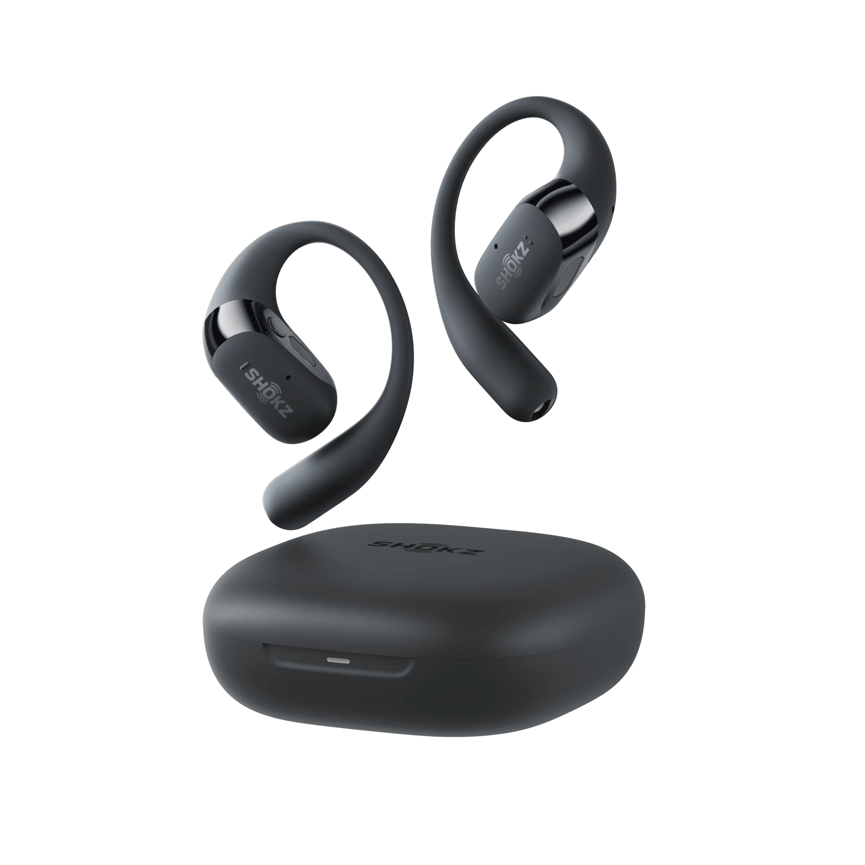 イヤホン OpenFit2 Shokz OpenFit 2-Black-US - Superior Sound & Comfort with Open-Ear