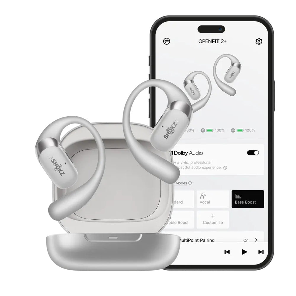 Shokz OpenFit 2+ Hyrox - Ultimate Open Earbuds for Fitness