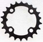 SRAM MTB chainring 22T black aluminum with 64mm bolt circle diameter