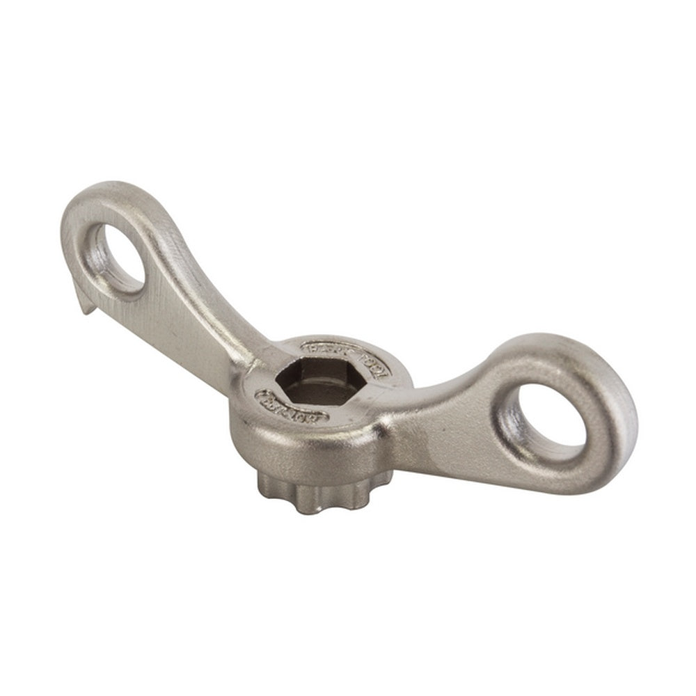 Park Tool BBT-10.2 bottom bracket tool in silver metal finish