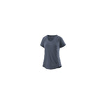 Patagonia Women's Capilene Cool Trail Shirt in Classic Navy short sleeve athletic tee