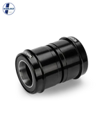 Kogel PF30 Dub Road Ceramic Bottom Bracket in black with professional studio photography