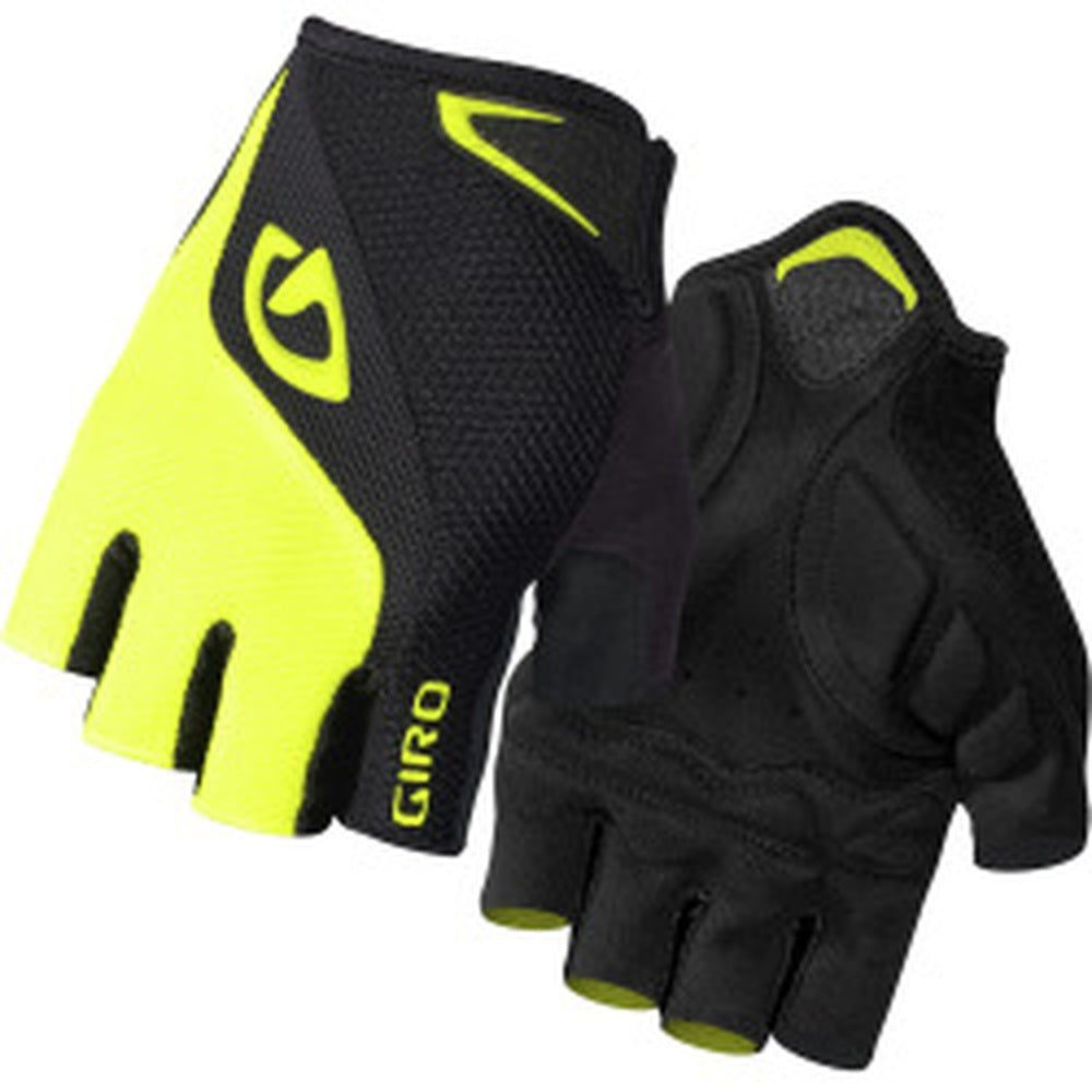 Giro Bravo Gel Gloves - Black/Hi Yellow