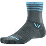 Swiftwick Aspire Four Socks - Gray/Blue