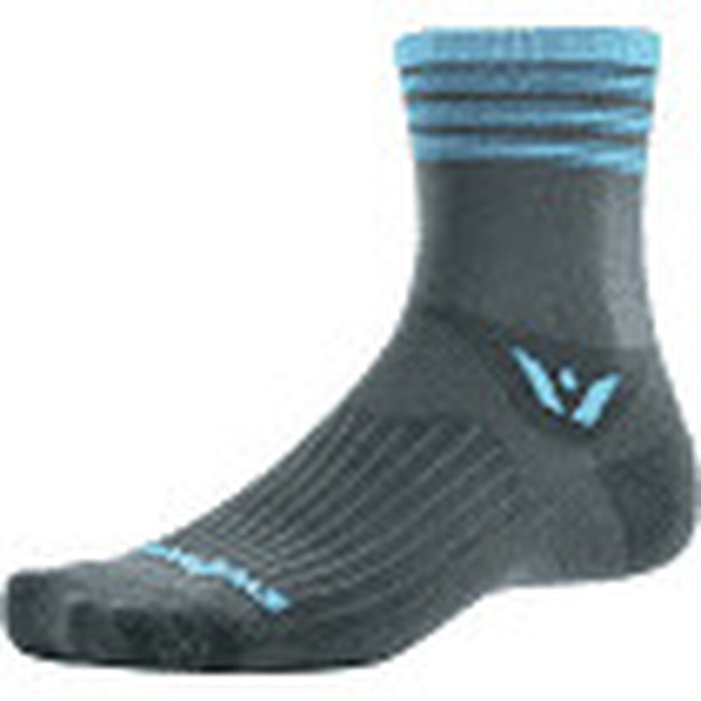 Swiftwick Aspire Four Socks - Gray/Blue