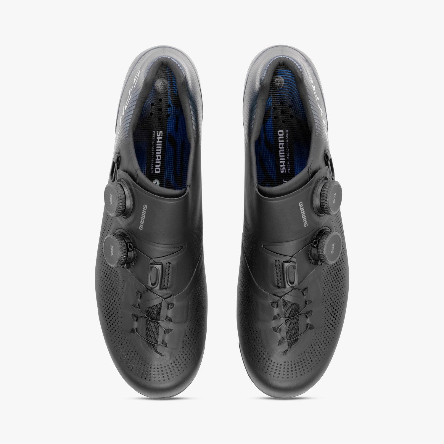 Shimano SH-RC903 S-Phyre black cycling shoes with BOA dial closure system