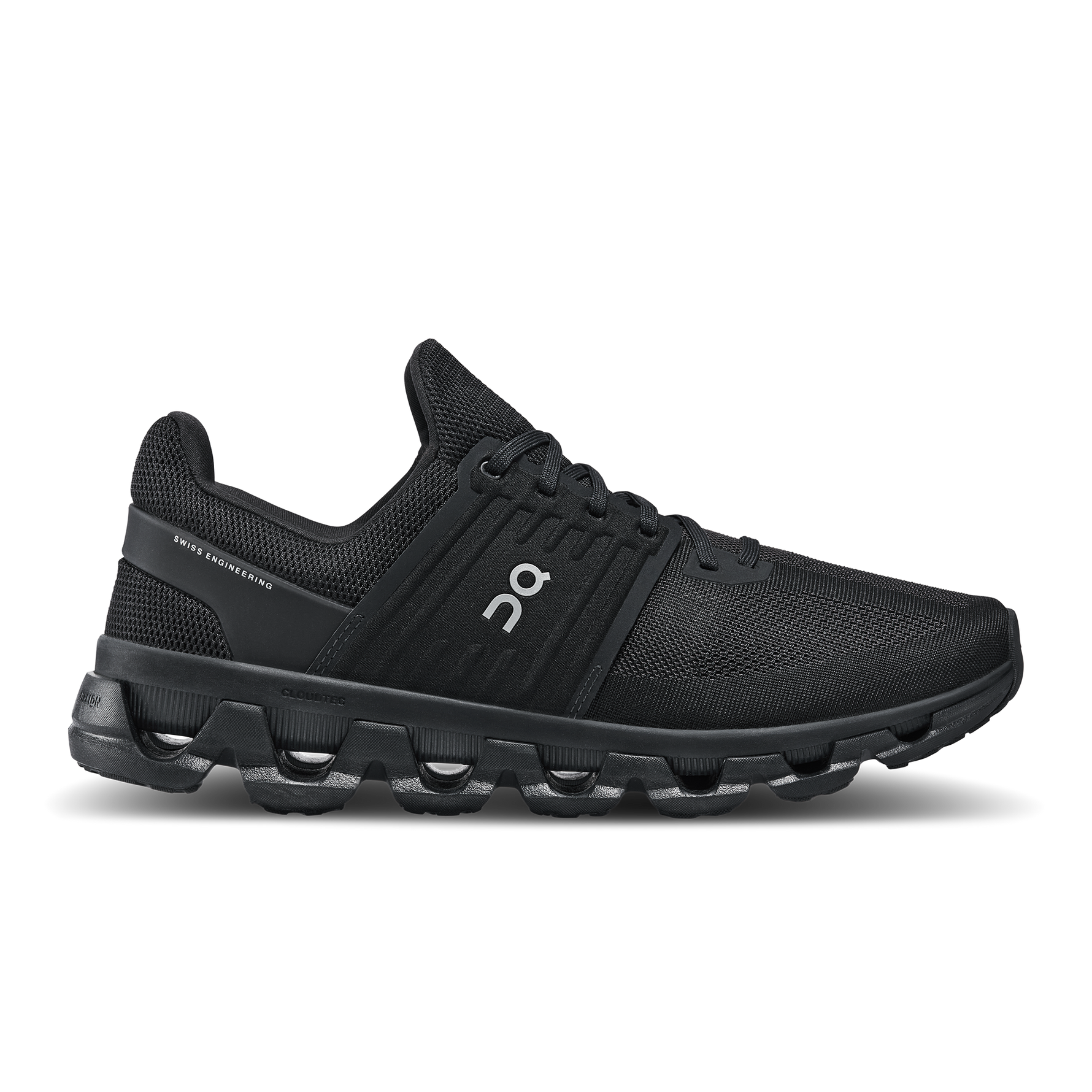 On Cloudswift 3 men's running shoe in all black colorway