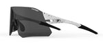 Tifosi Rail sunglasses with black lenses and black/white speckled frame pattern