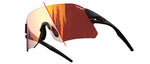 Tifosi Rail BlackOut sunglasses with interchangeable lenses on clean white background