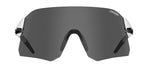 Tifosi Rail BlackOut sunglasses with dark wraparound lens and black frame