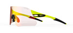 Tifosi Rail sunglasses with neon yellow frame and photochromic lens
