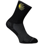 Wrightsock Double Layer Escape Crew - Black/Camino Logo