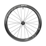 Zipp 303 S carbon disc brake wheel with black rim and spokes