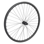Wheel Master 700c rear bicycle wheel with black rim and spokes