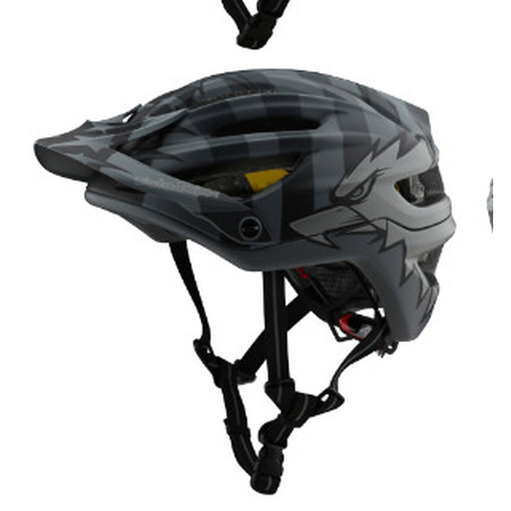 Troy Lee Designs A2 Helmet MIPS - Screaming Eagle Gray
